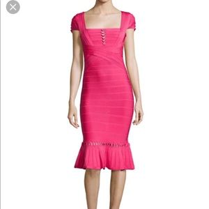 Herve Lerve Muriel Pink Dress